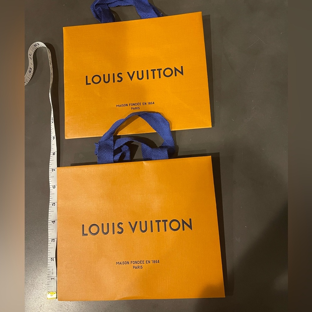 Set of two Louis Vuitton gift bags, brand new